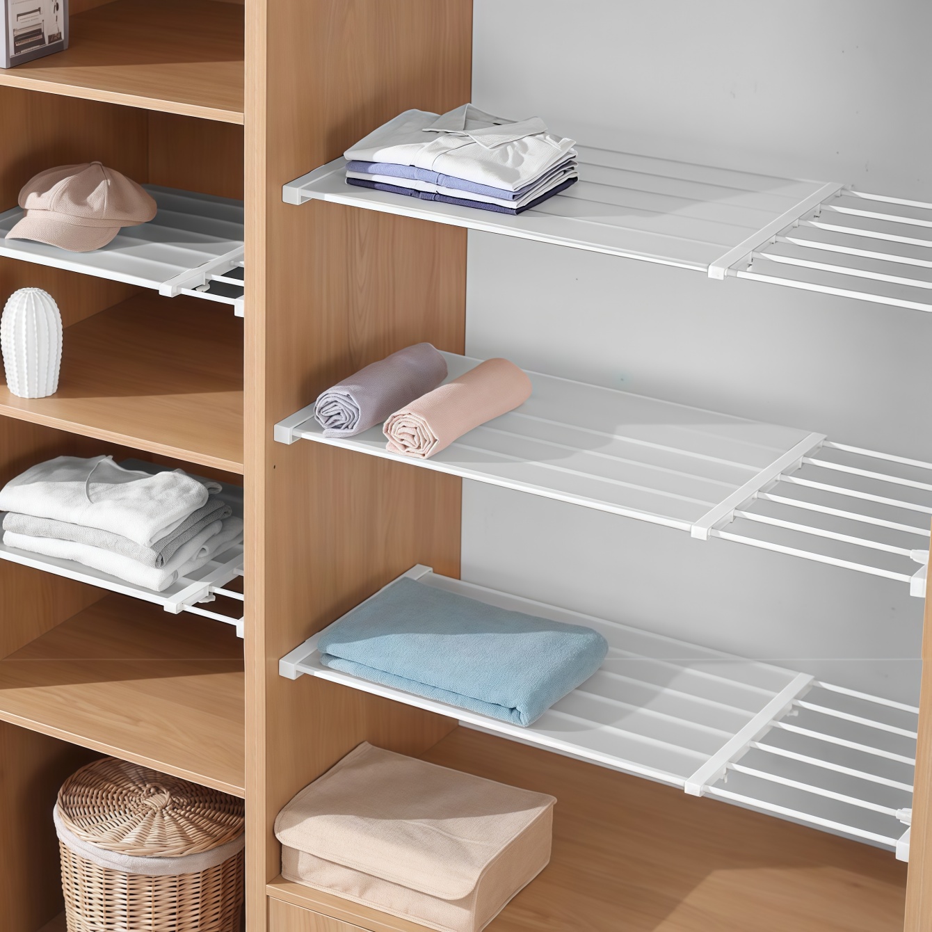 Closet Tension Shelf & Rod Exp - Home Goods Bathroom Cabinets recensie en prijs