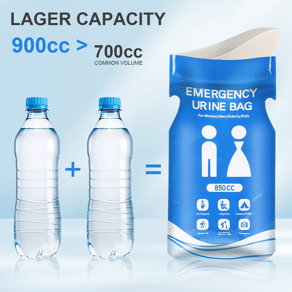 Car Urine Bag 850ml Emergency  - Home Bathroom Urinal recensie en prijs