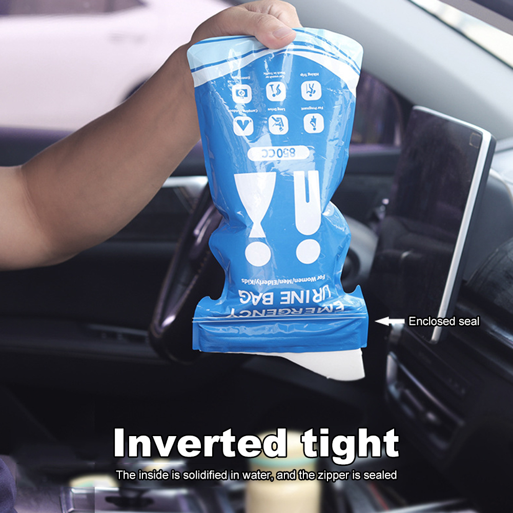 Car Urine Bag 850ml Emergency  - Home Bathroom Urinal recensie en prijs
