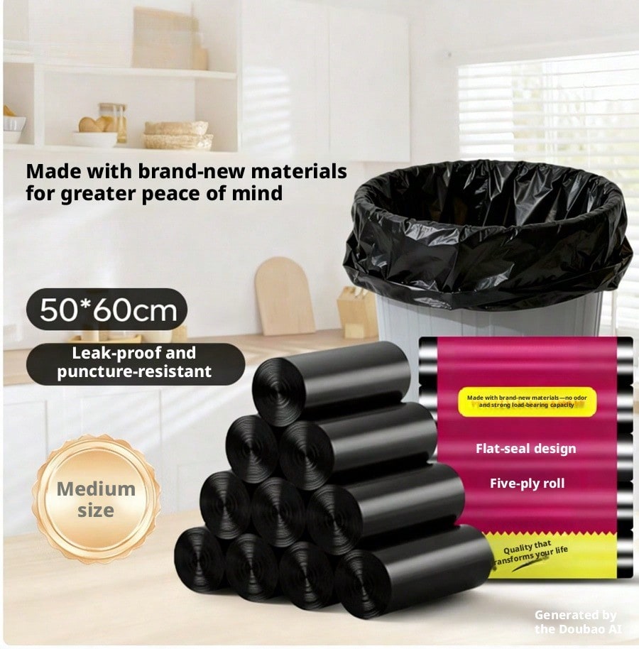 Kitchen Essentials Trash Bags, - Home Bathroom Trash Can recensie en prijs