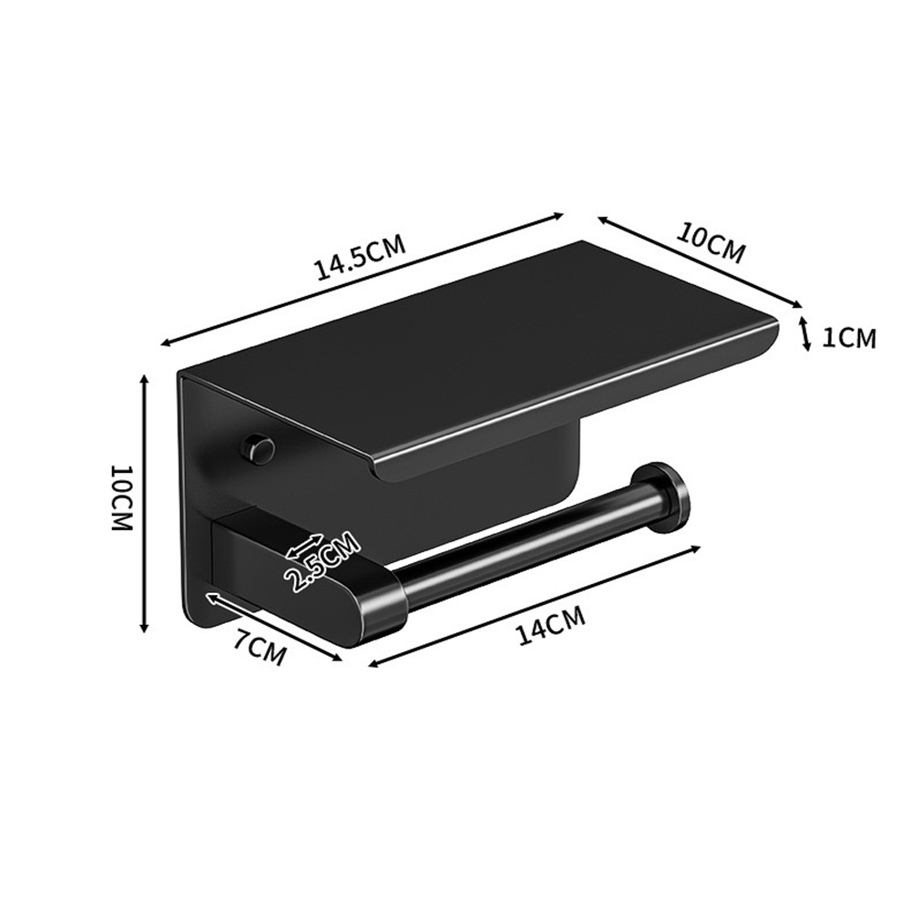 No Drill Wall Mount Toilet Pap - Home Bathroom Wallpaper recensie en prijs