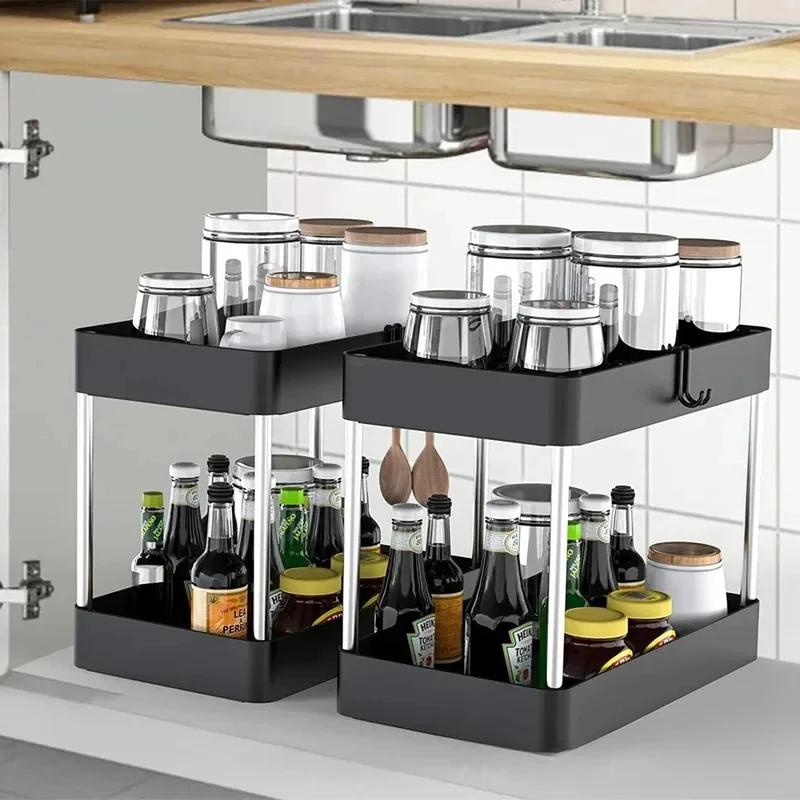 Home Household 1 Pcs 2 Tier Un - Home Goods Bathroom Cabinets recensie en prijs
