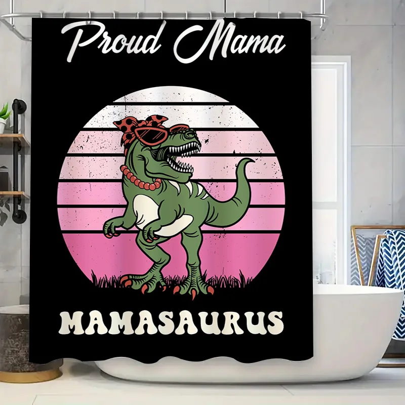 Stylish Mama Dinosaur Shower C - Home Bathroom Ideas recensie en prijs