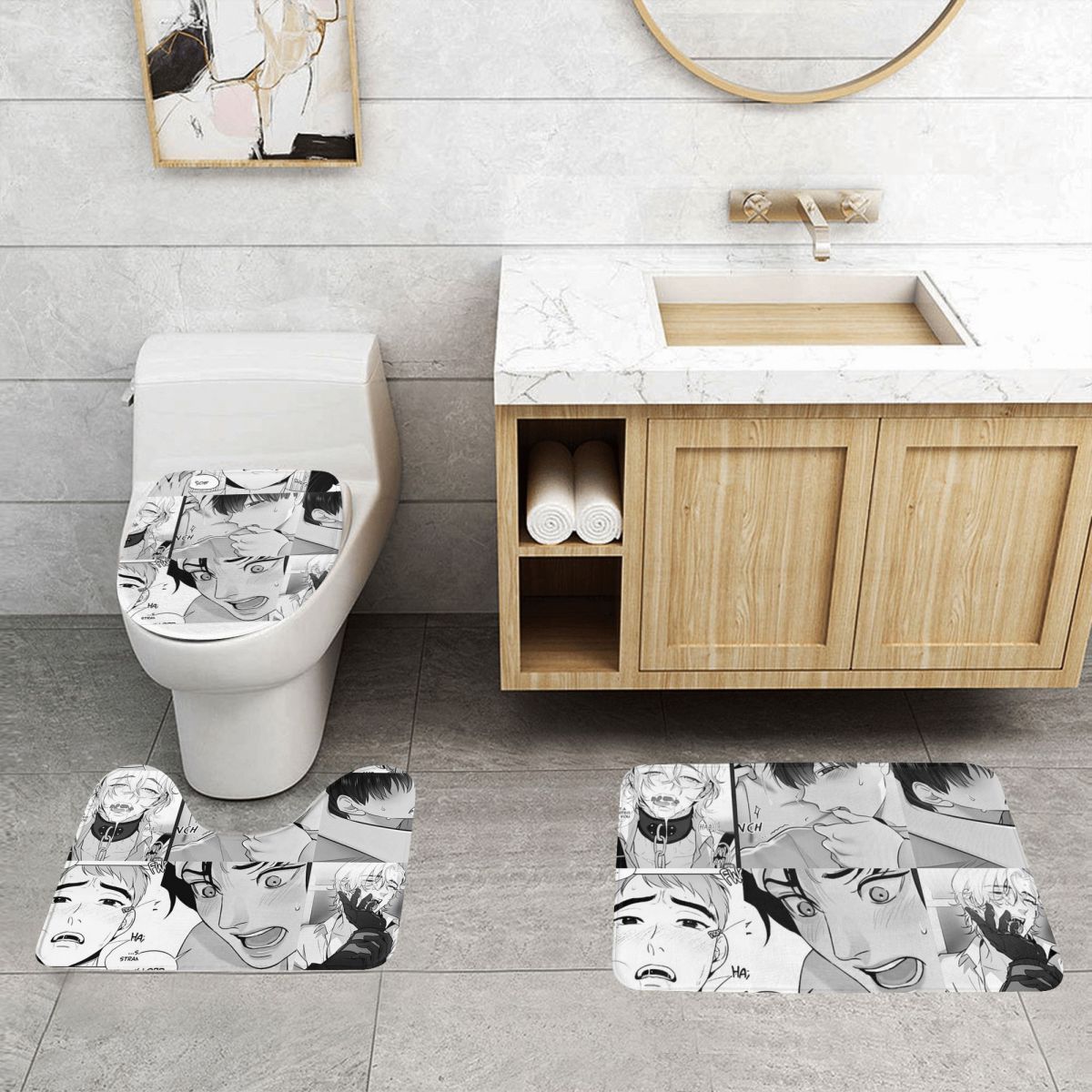The Good Yaoi Boys 3 Pcs Bath  - Home Goods Bathroom Sets recensie en prijs