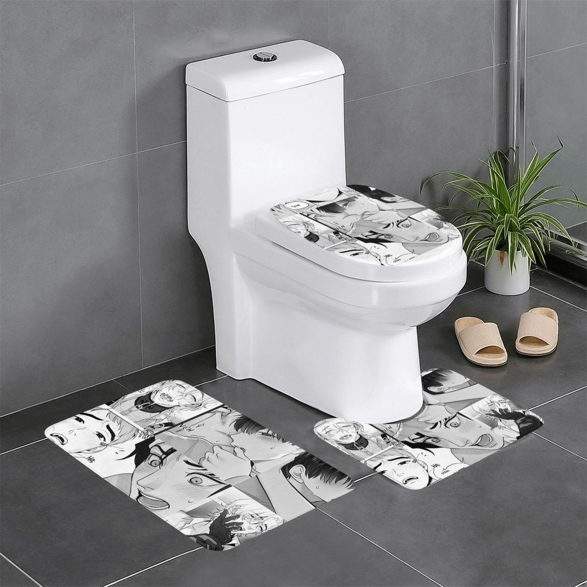 The Good Yaoi Boys 3 Pcs Bath  - Home Goods Bathroom Sets recensie en prijs