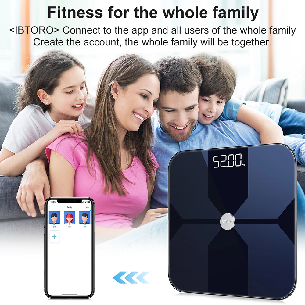 Body Fat Scale Wifi Home Preci - Home Bathroom Scales recensie en prijs