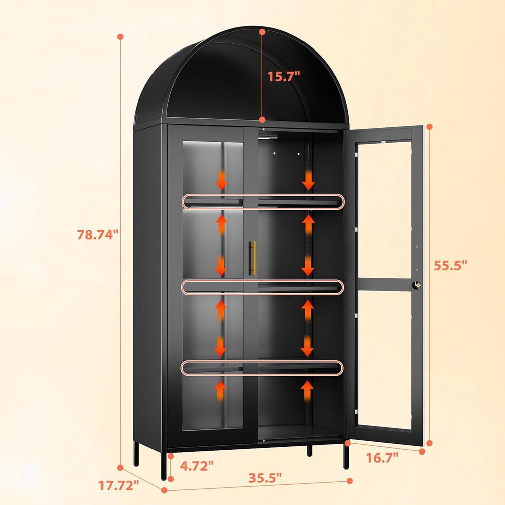 78.74 Tall Metal Arched Cabine - Home & Bathroom Building Products Pte Ltd Reviews recensie en prijs