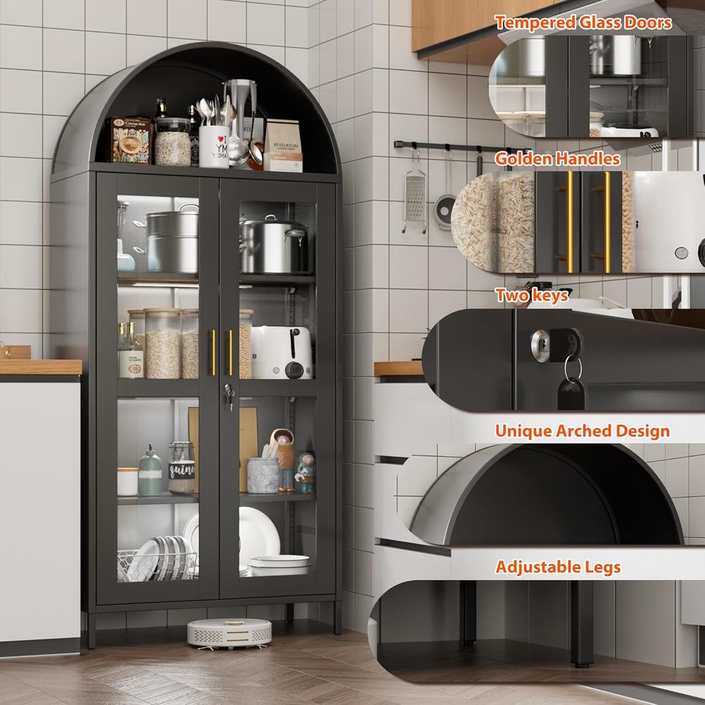 78.74 Tall Metal Arched Cabine - Home & Bathroom Building Products Pte Ltd Reviews recensie en prijs