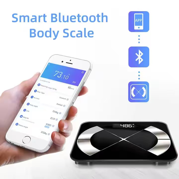 Bluetooth Glass Bathroom Scale - Home Bathroom Scales recensie en prijs