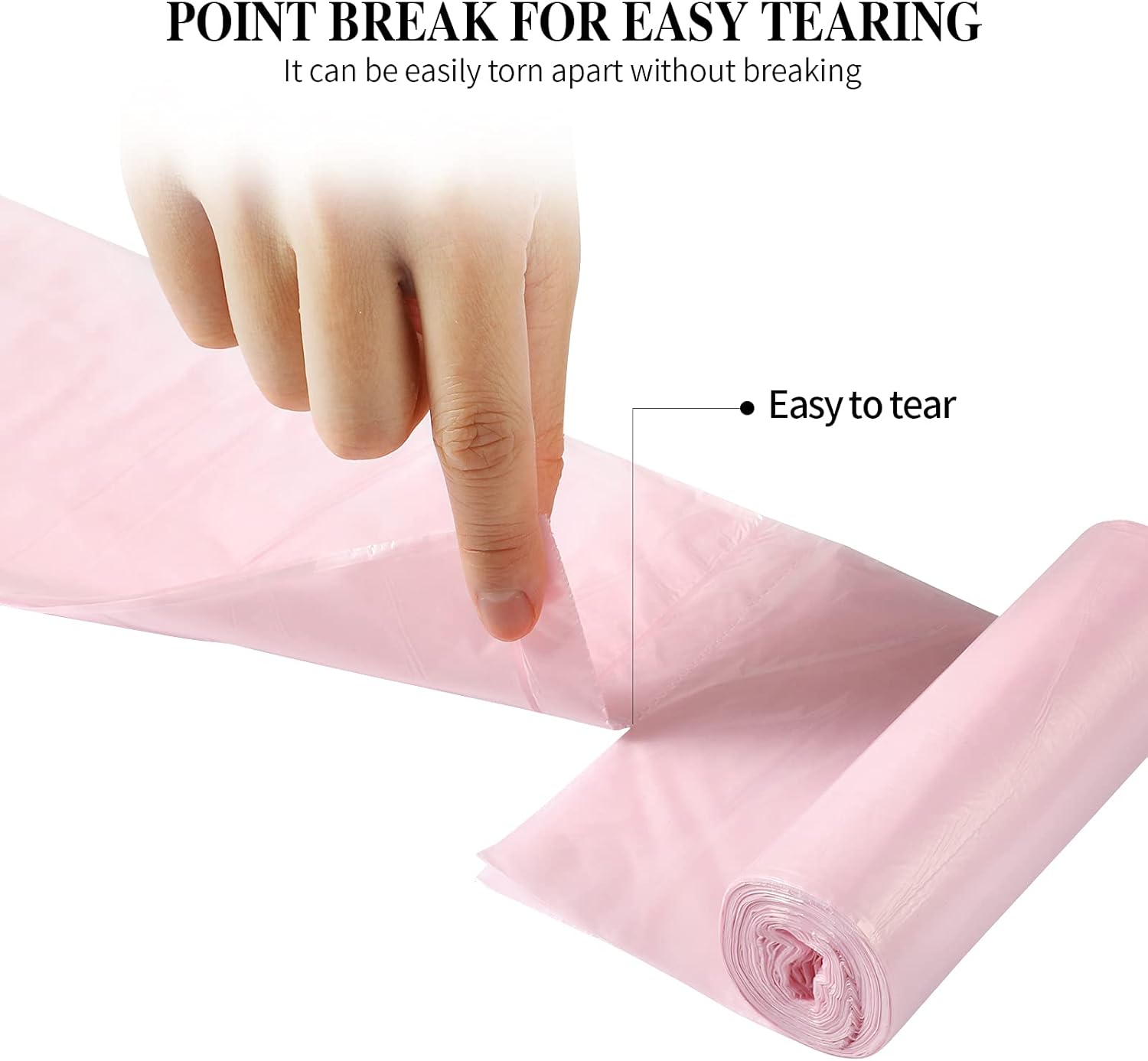 5 Rolls Small Trash Bags - 100 - Home Bathroom Trash Can recensie en prijs