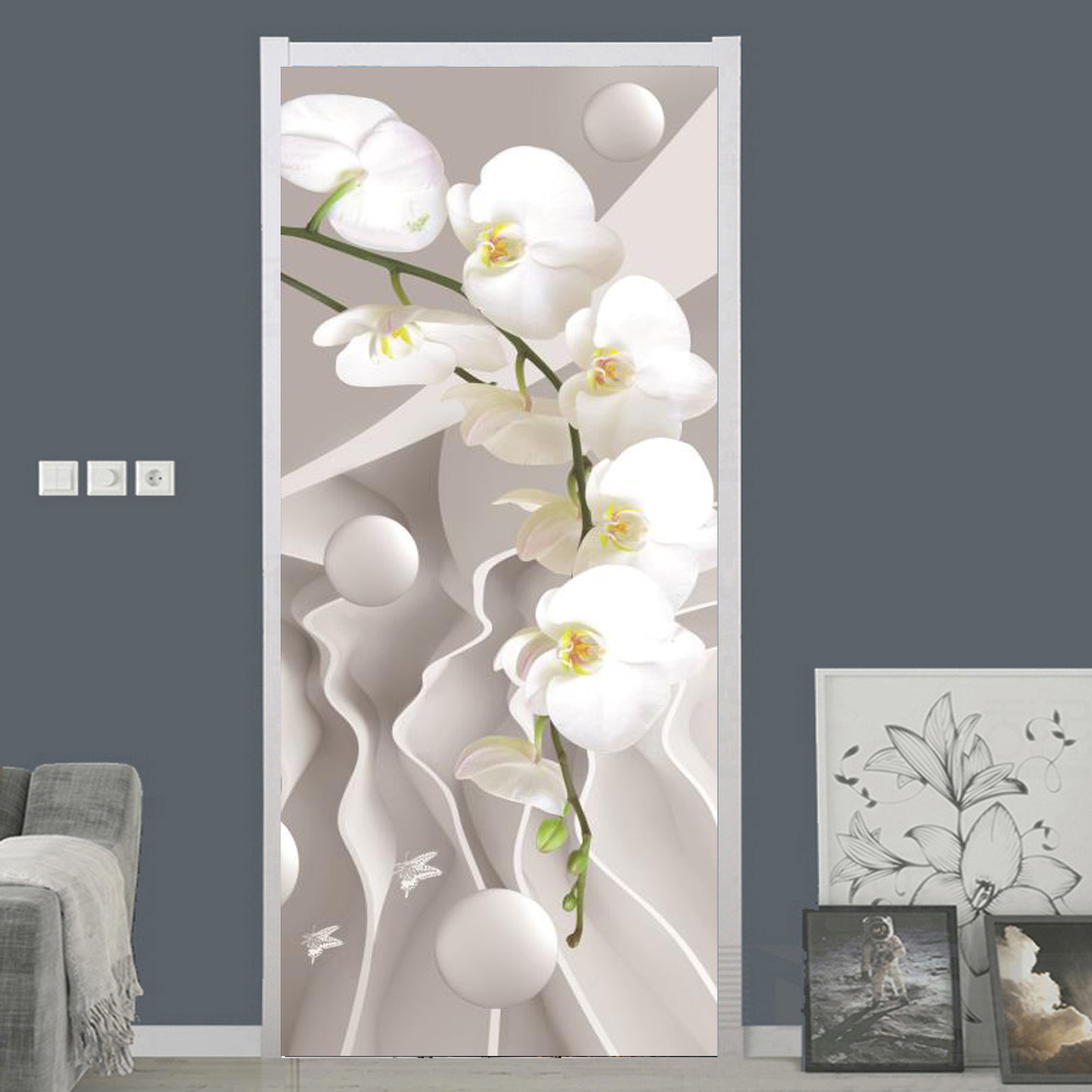 White Rose Flower Wallpaper Fo - Home Bathroom Wallpaper recensie en prijs