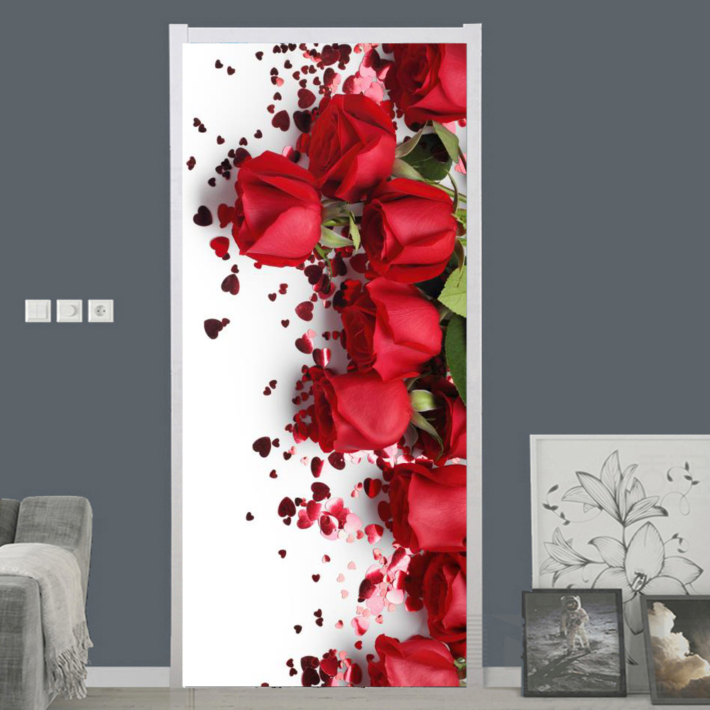 White Rose Flower Wallpaper Fo - Home Bathroom Wallpaper recensie en prijs