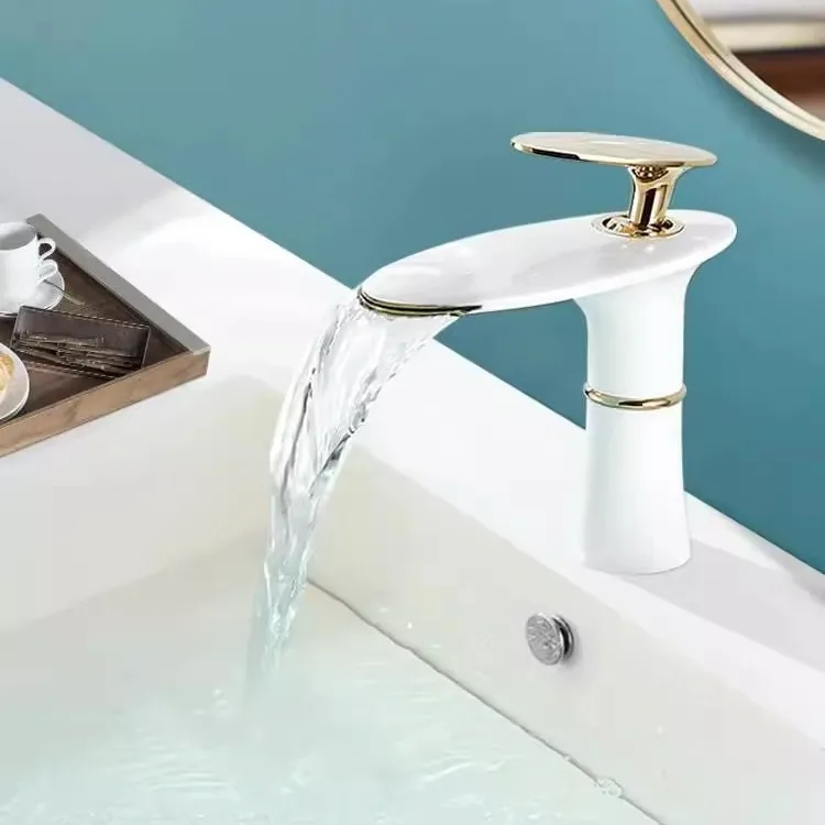 Waterfall Basin Faucet White G - Home Hardware Bathroom Sinks recensie en prijs