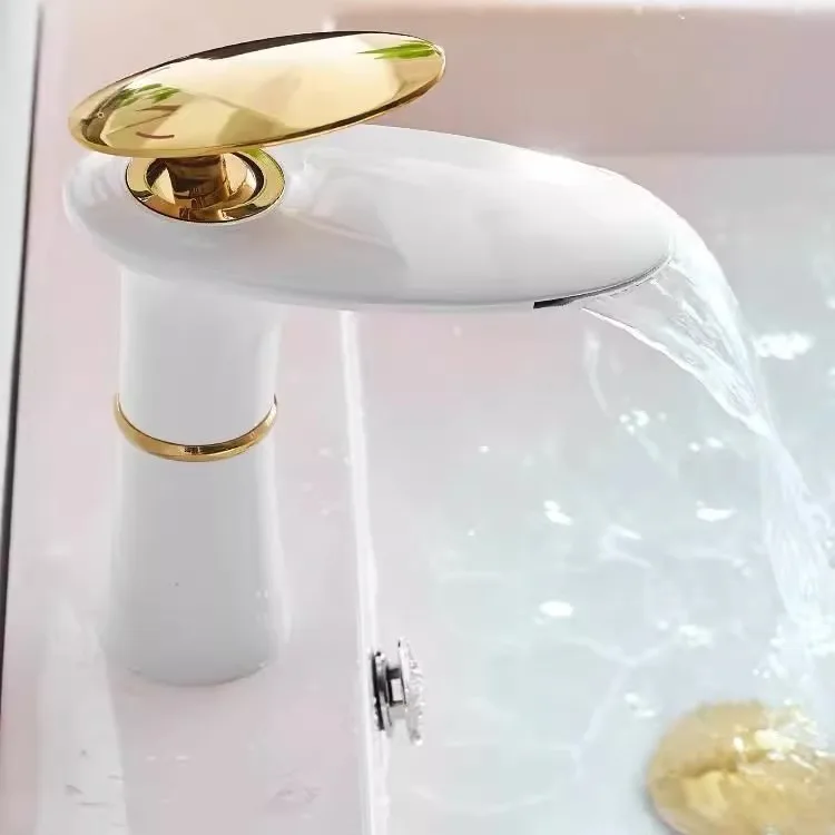 Waterfall Basin Faucet White G - Home Hardware Bathroom Sinks recensie en prijs